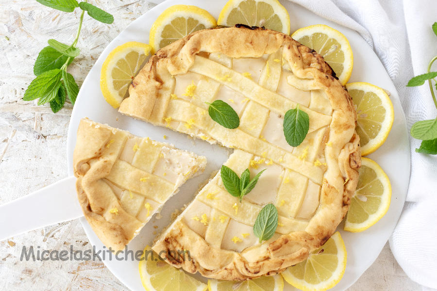 Lemon Ricotta Crostata