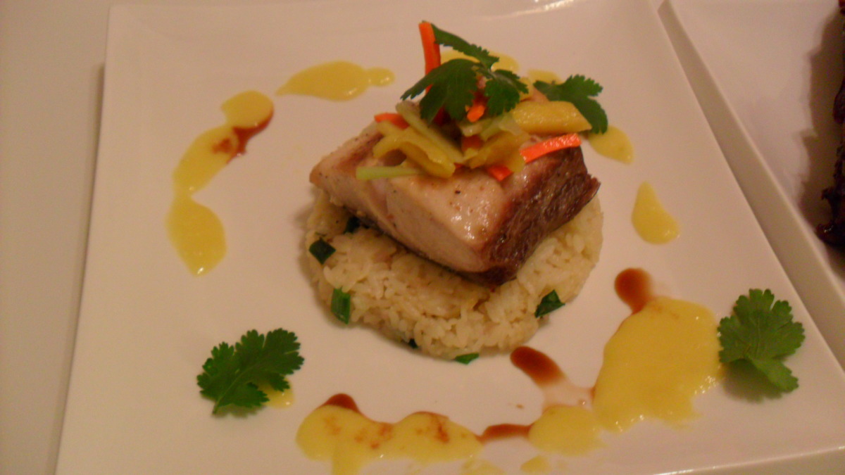 Seared Mahi-Mahi with Mango-Pineapple Chutney