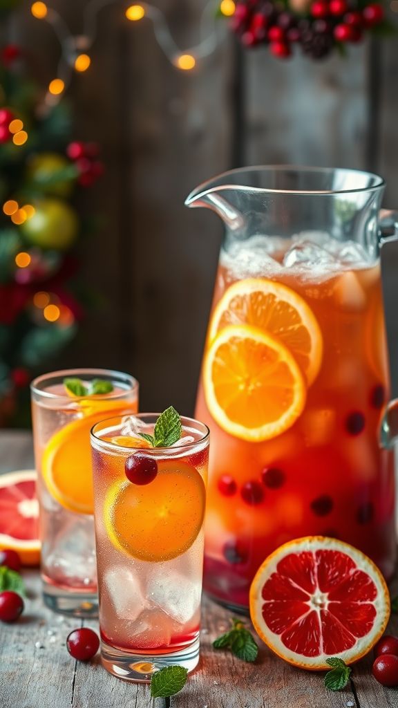 Citrus-Tech Sparkler with Ginger Fizz