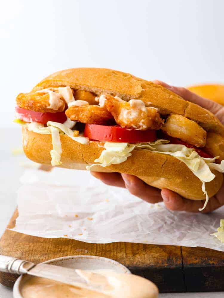 Sheet Pan Cajun-Spiced Po’Boy Sandwiches