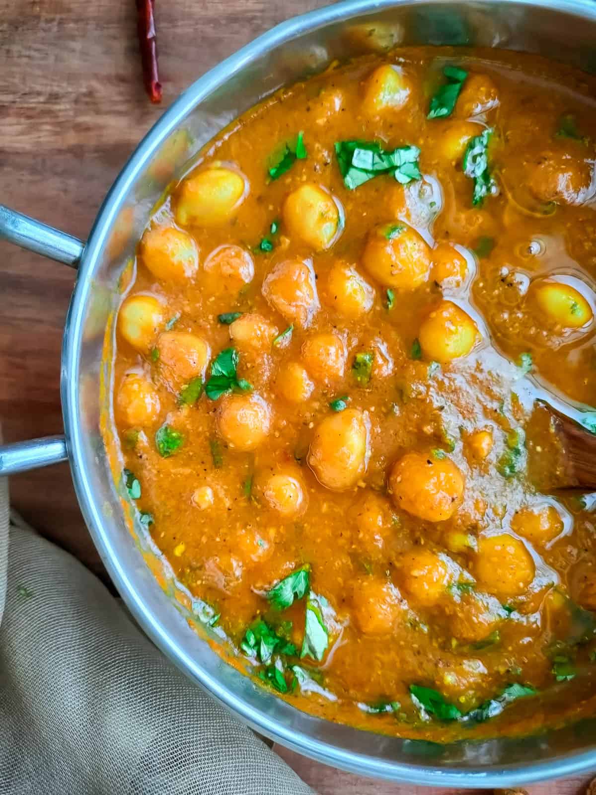 Authentic Indian Chana Masala