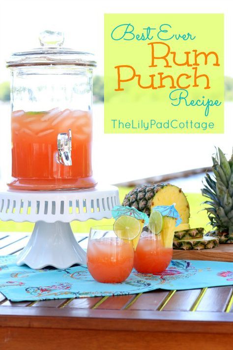 Hyde Park Spiced Rum Punch