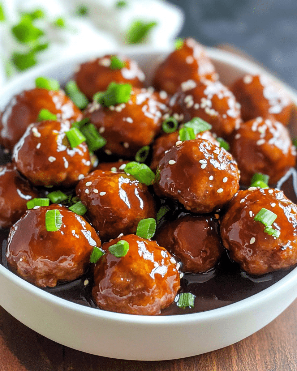 Kid-Friendly Honey Garlic Meatballs in Tomato Sauce