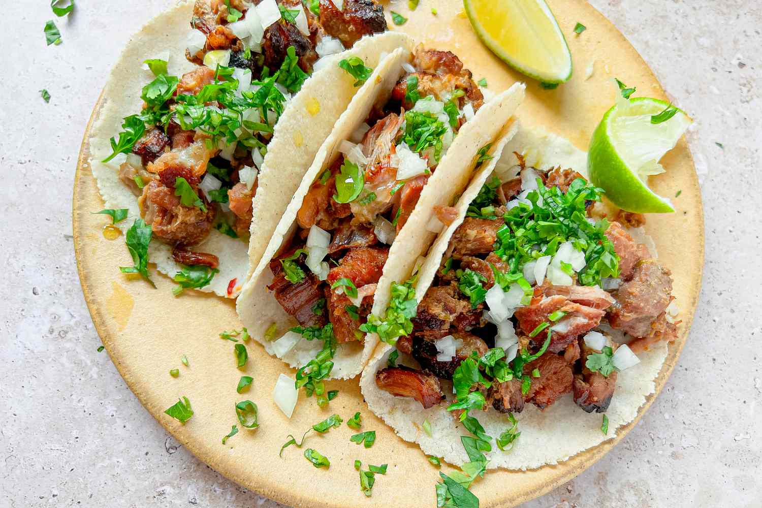Chili-Lime Carnitas Tacos with Pickled Red Onions