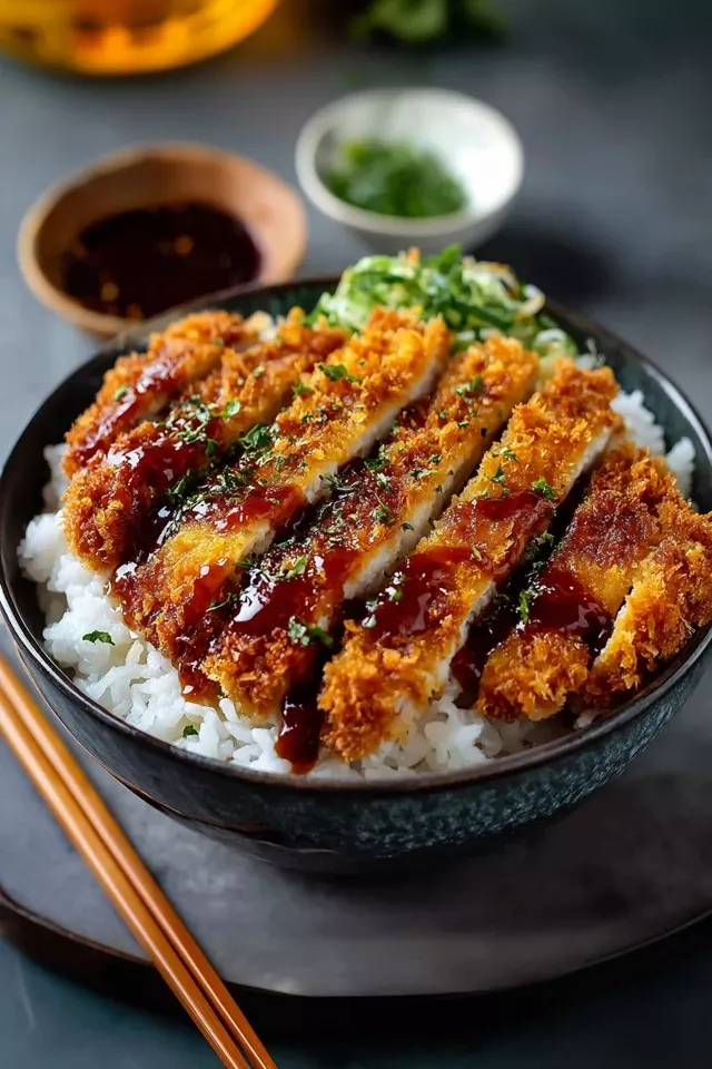 Grilled Katsu Chicken with Tangy Tonkatsu Sauce