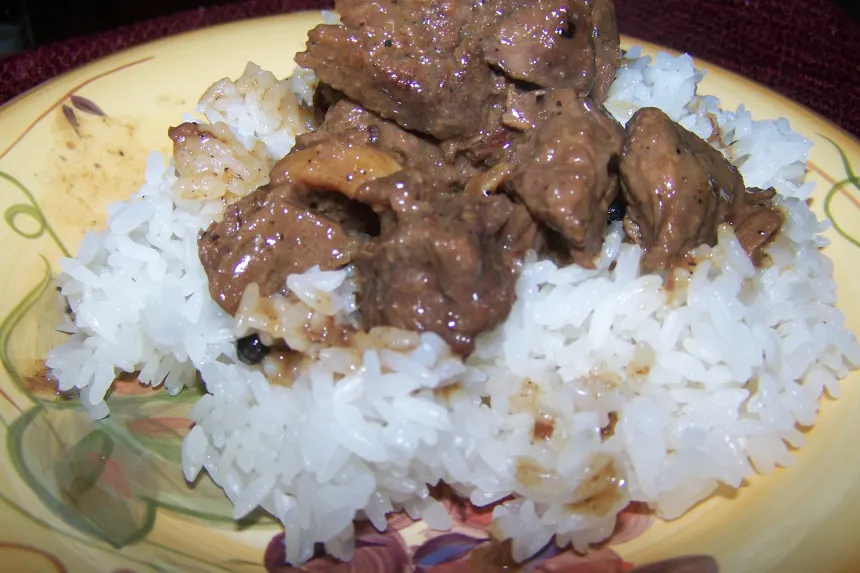Instant Pot Filipino Beef Adobo with Coconut Vinegar