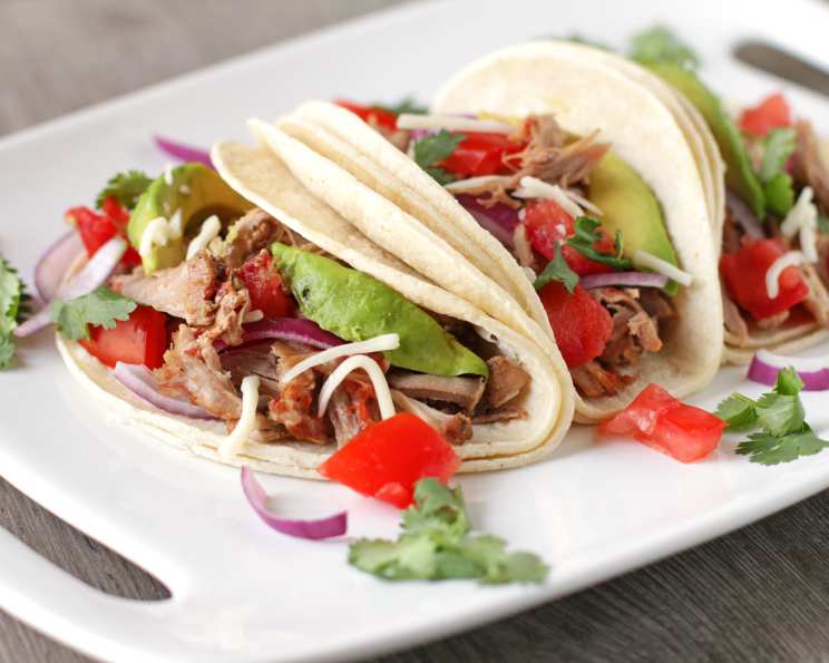Smoky Chipotle Carnitas Tacos with Pineapple Salsa