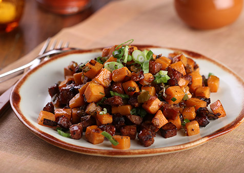 Texas Best Smokehouse-Style Smoked Sweet Potato Hash