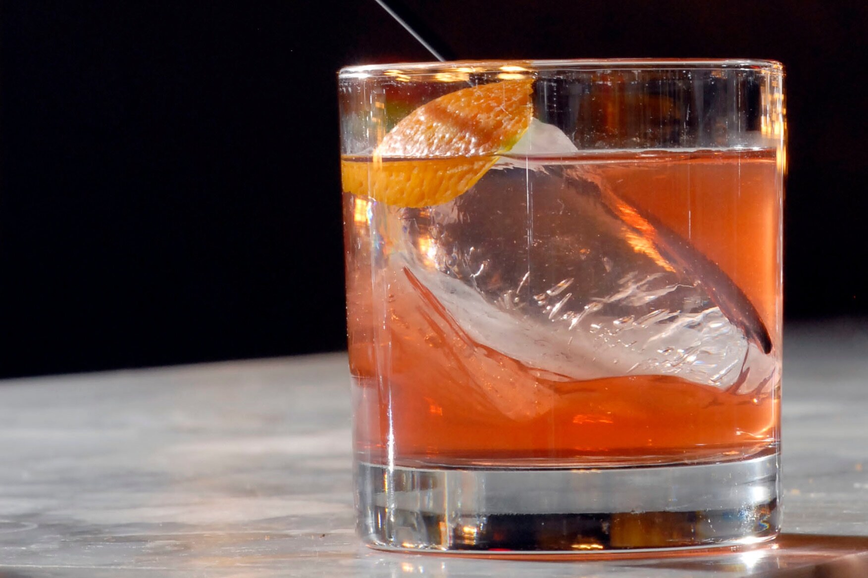 Smoky Coconut Mezcal Old Fashioned