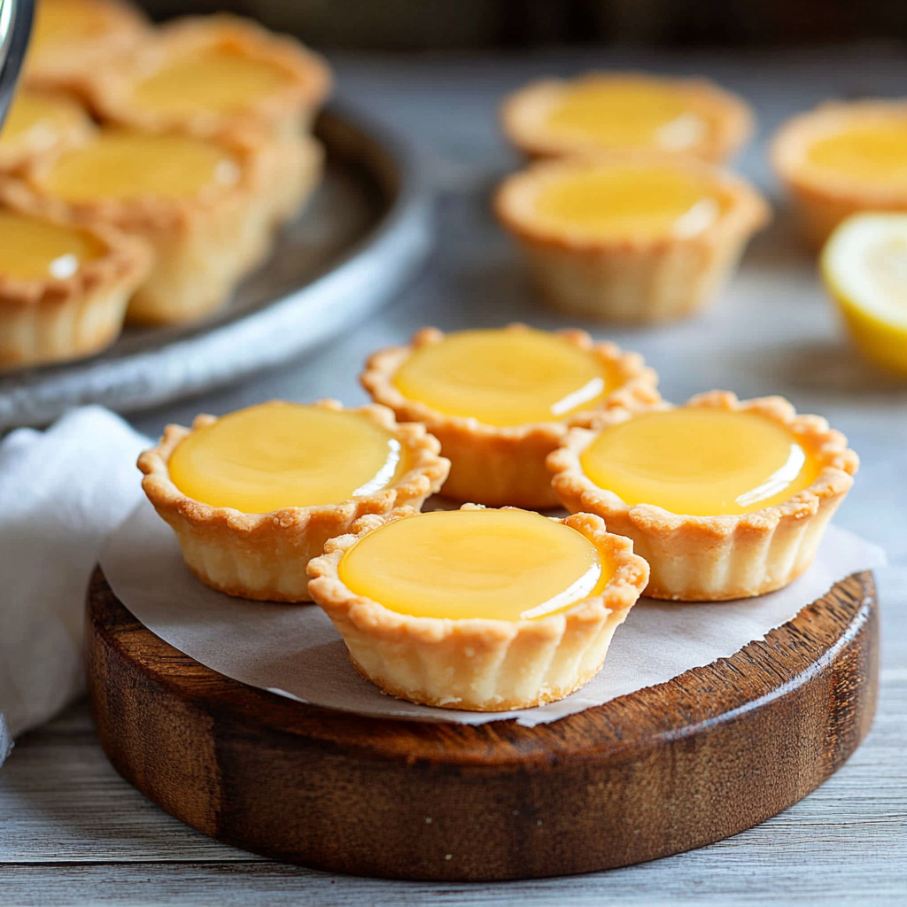 Registry-Style Lemon Curd Tartlets