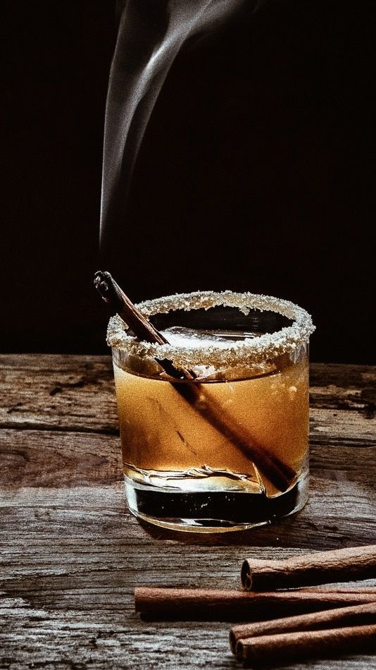 Smoky Maple Cinnamon Old Fashioned