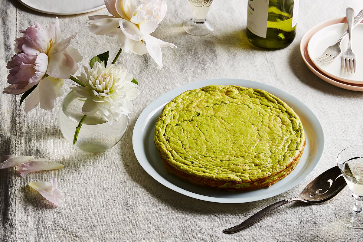 Spring Pea and Ricotta Tart with Lemon Zest