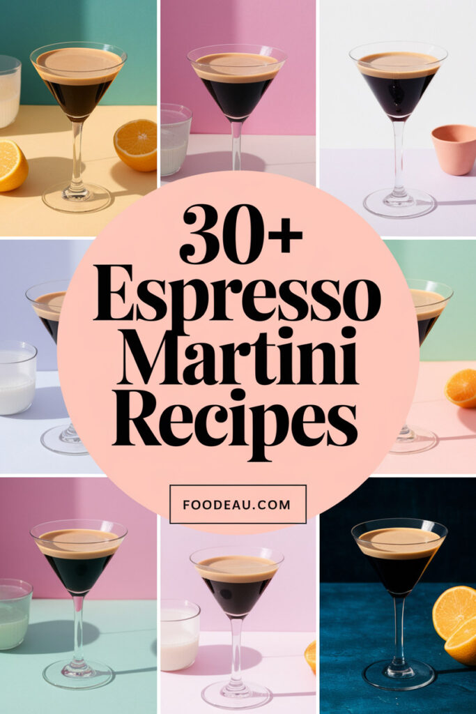 Sparkling Citrus Espresso Martini