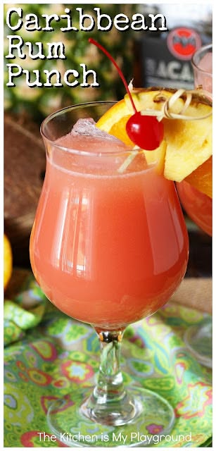 Spiced Ruby Rum Punch