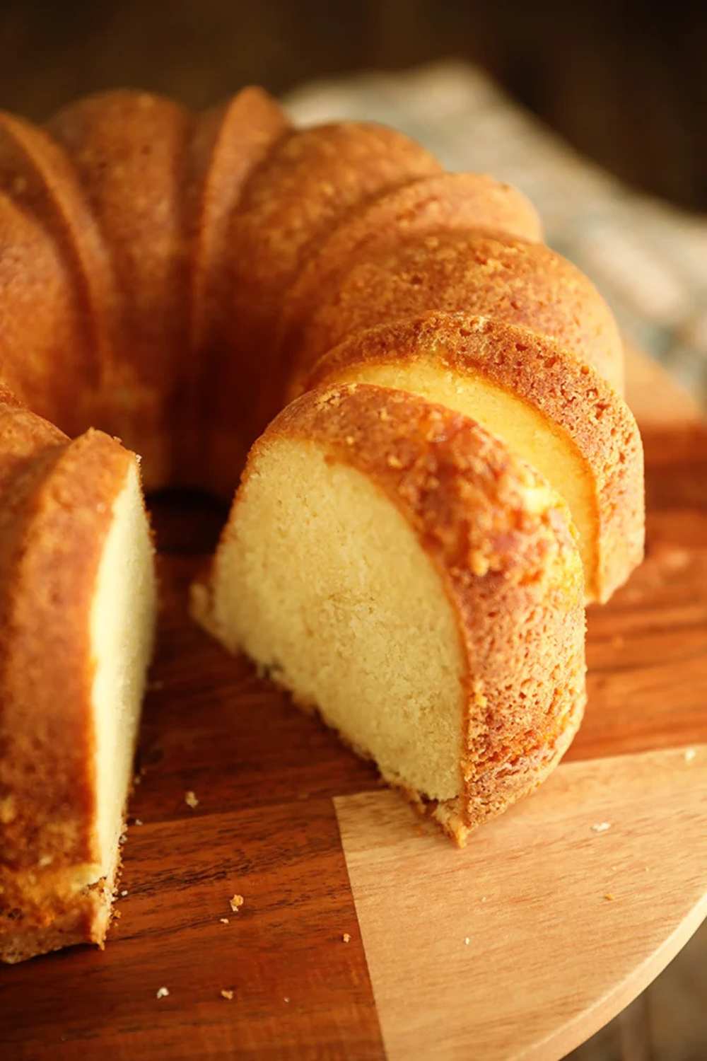 Classic Butter Pound Cake with Vanilla and Sea Salt