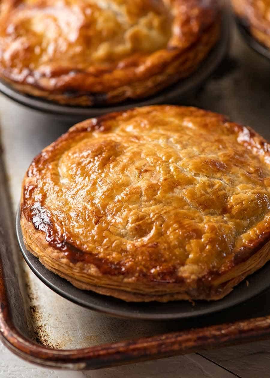 Veggie-Packed Aussie Meat Pie with Sweet Potato Crust