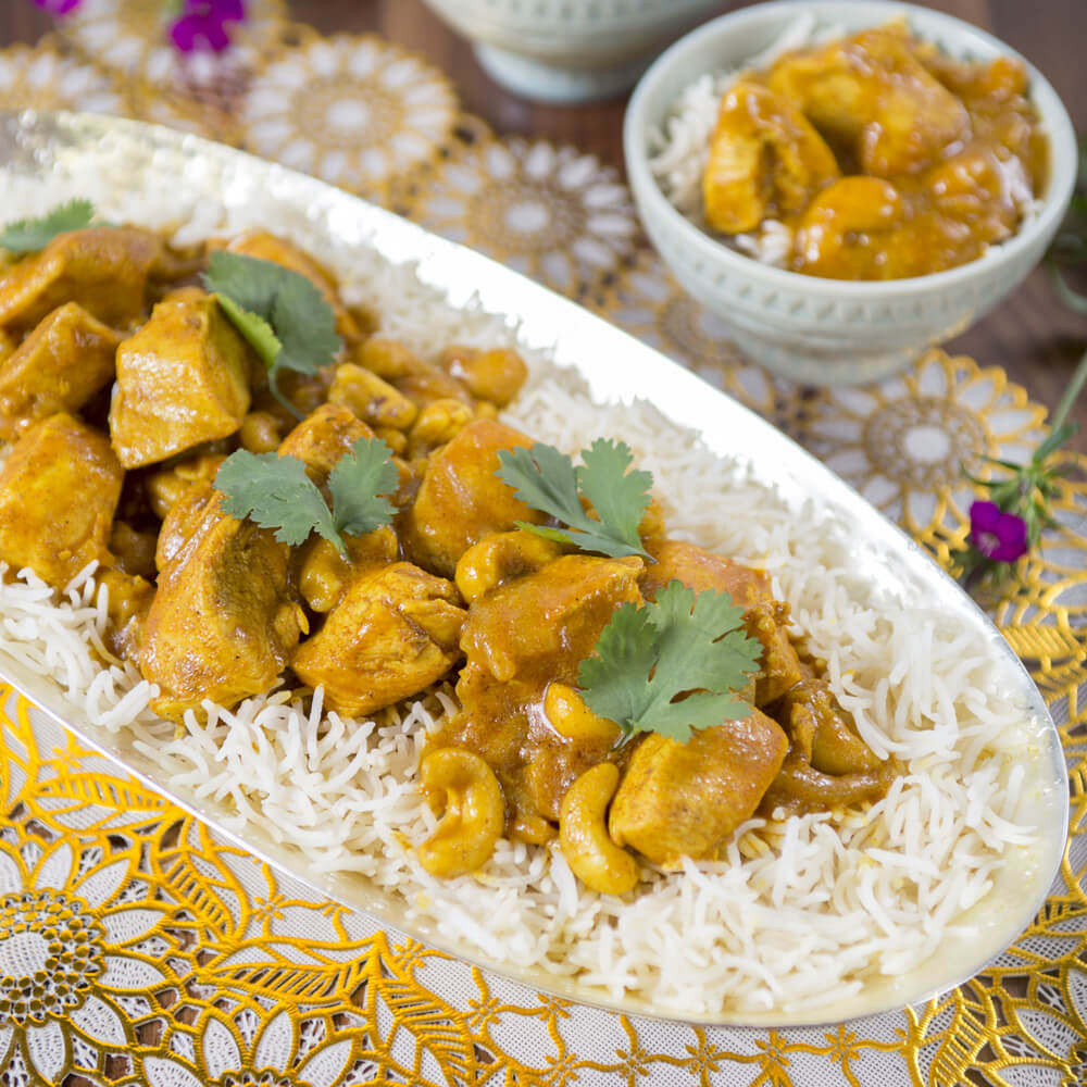 Indian Chicken Korma with Basmati Rice