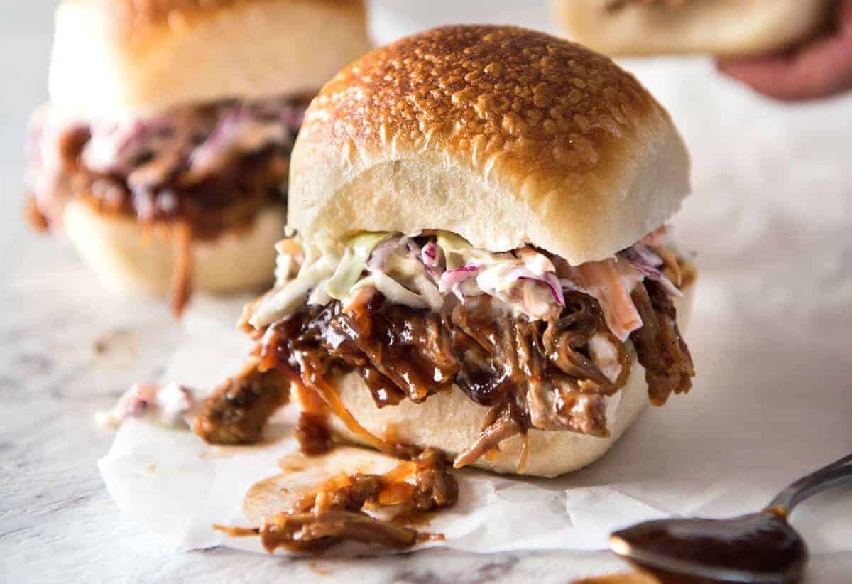 Spicy Northern Kentucky-Inspired BBQ Pulled Pork Sandwiches