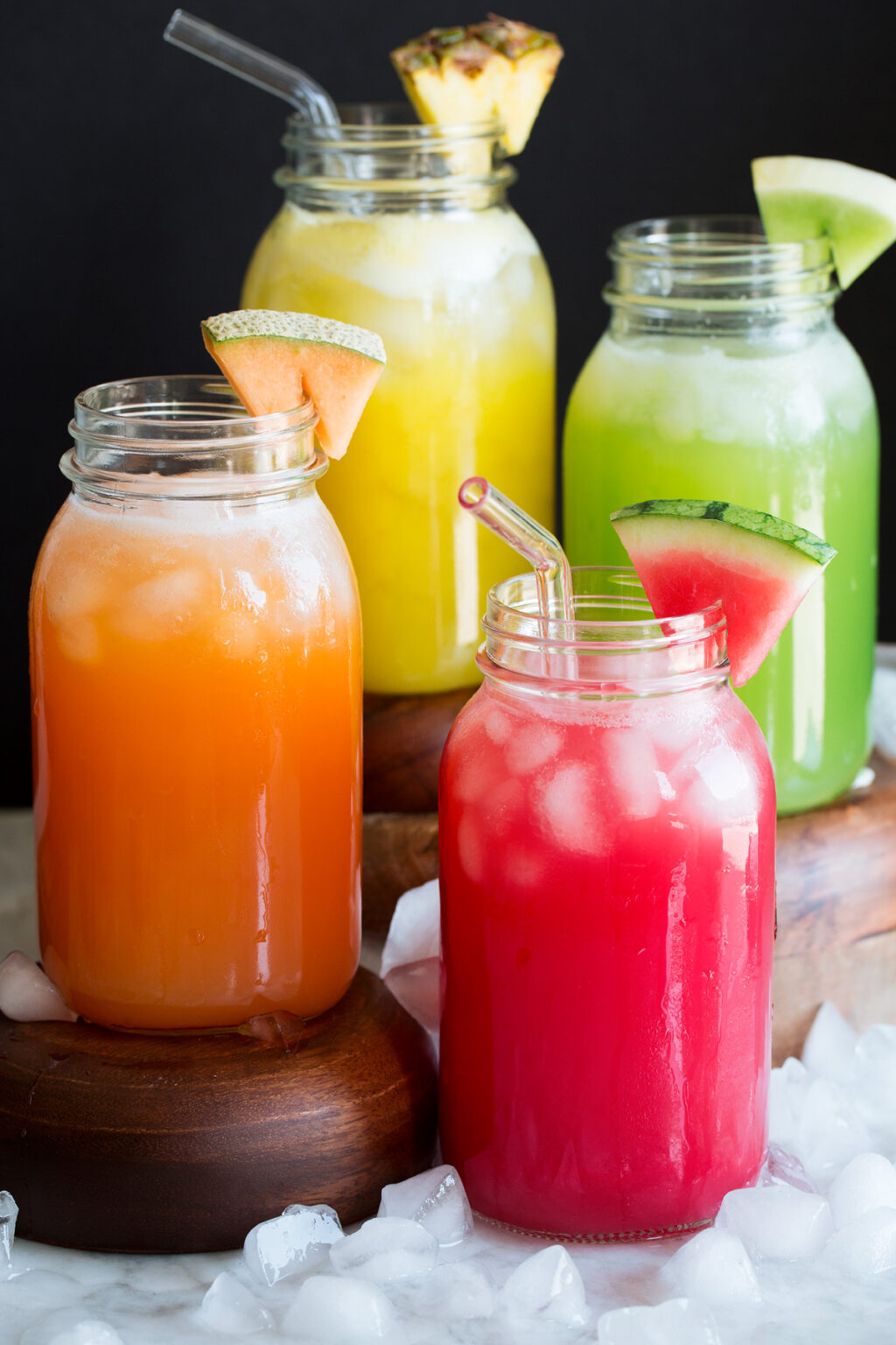 Homemade Agua Fresca de Jamaica with Fresh Lime