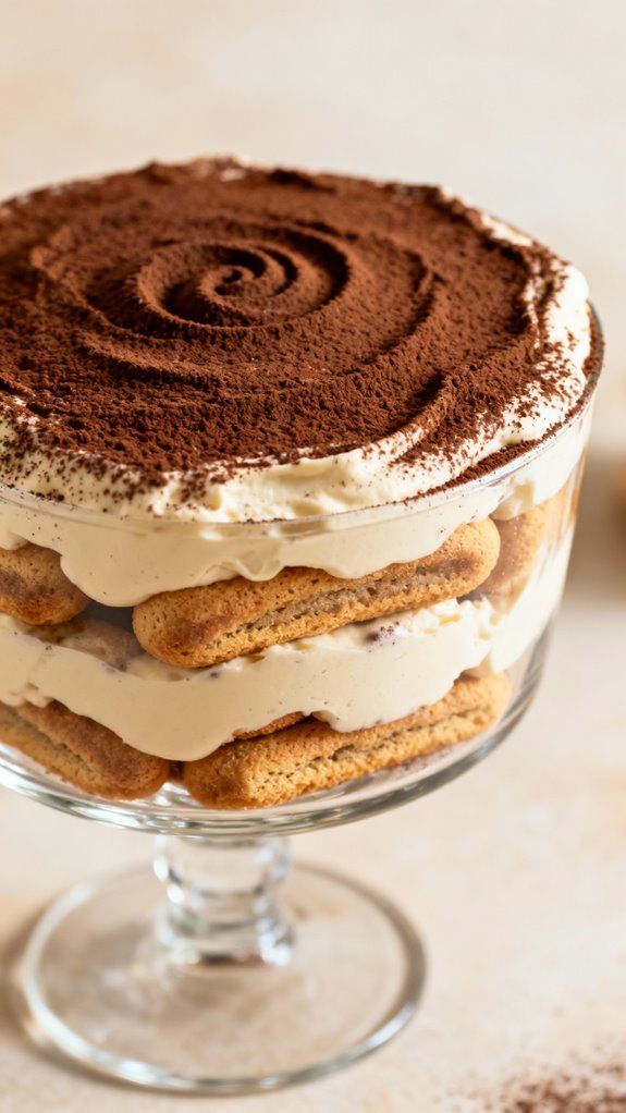 Classic Tiramisu Trifle with Espresso Soak