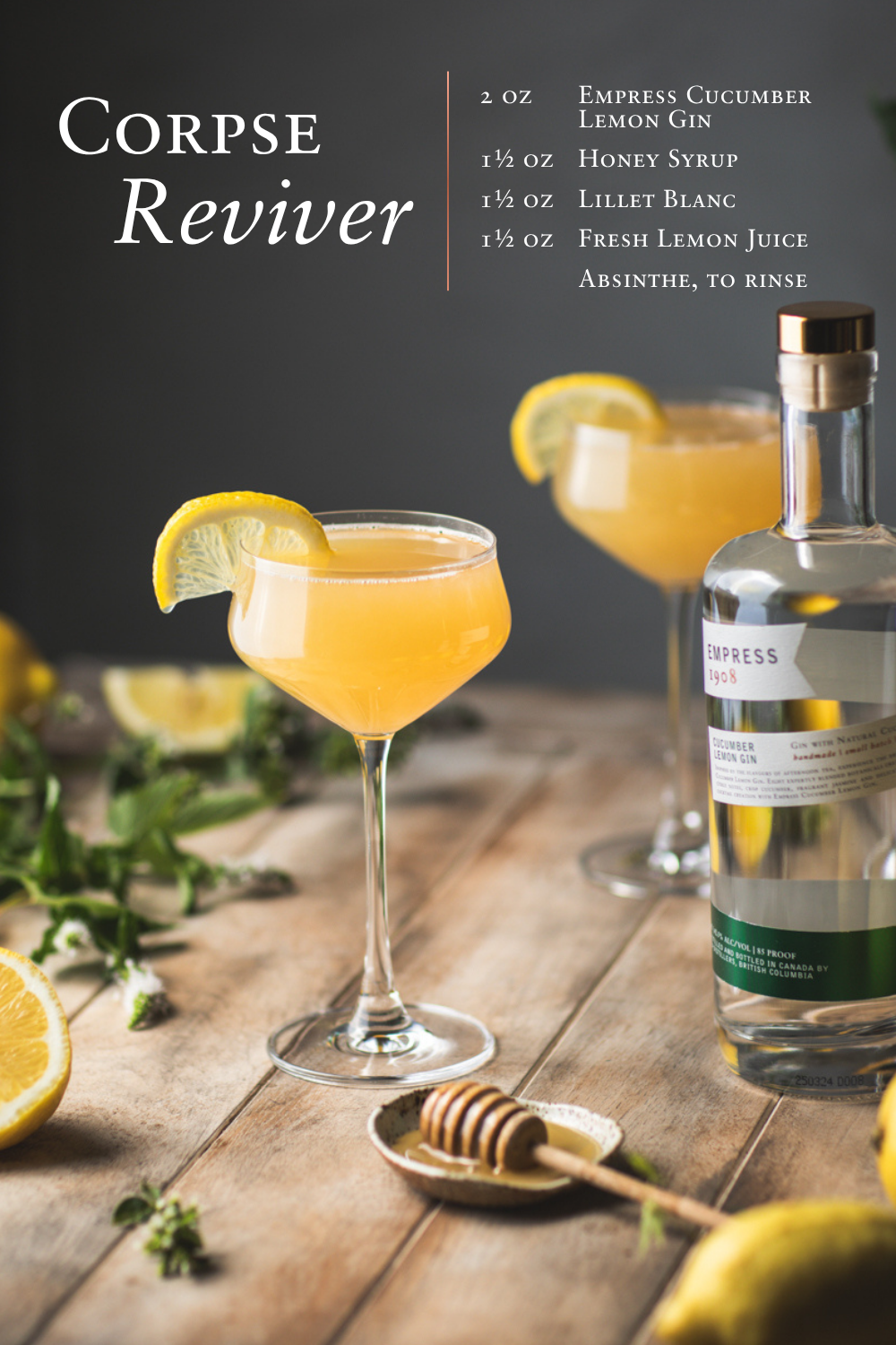 Citrus Absinthe Corpse Reviver