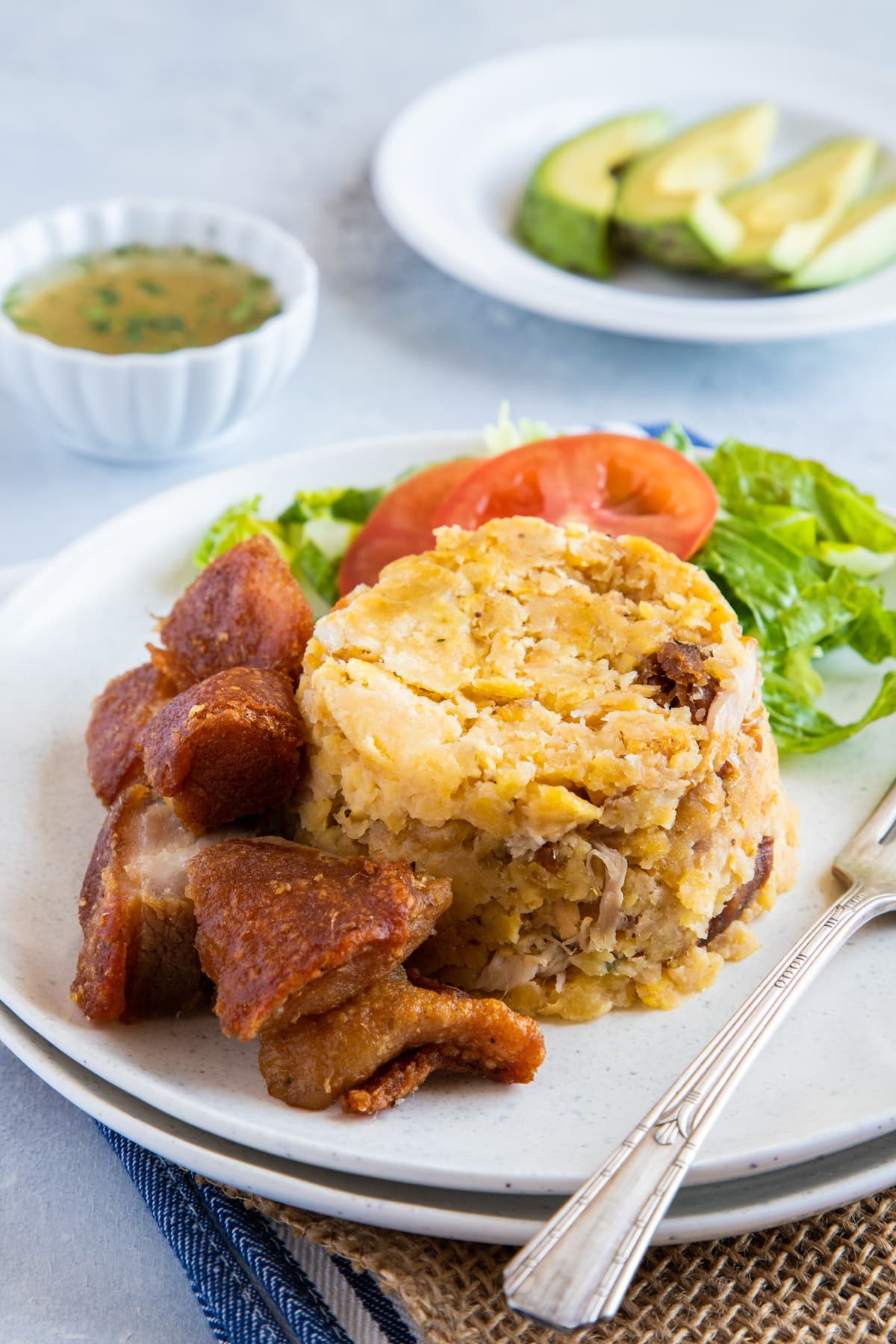 Banco Popular Mofongo with Mojo