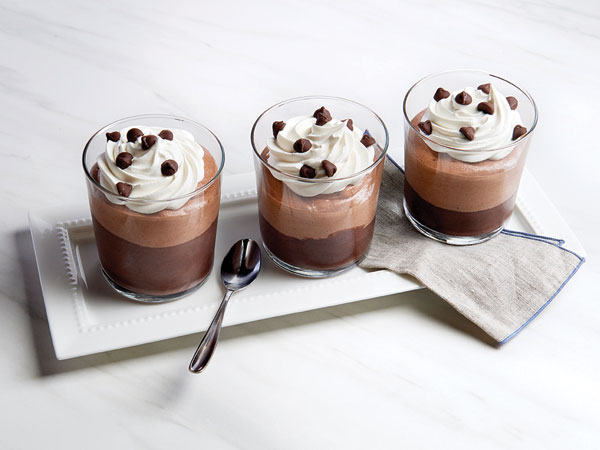 Authentic NBA Jersey Layered Chocolate Mousse