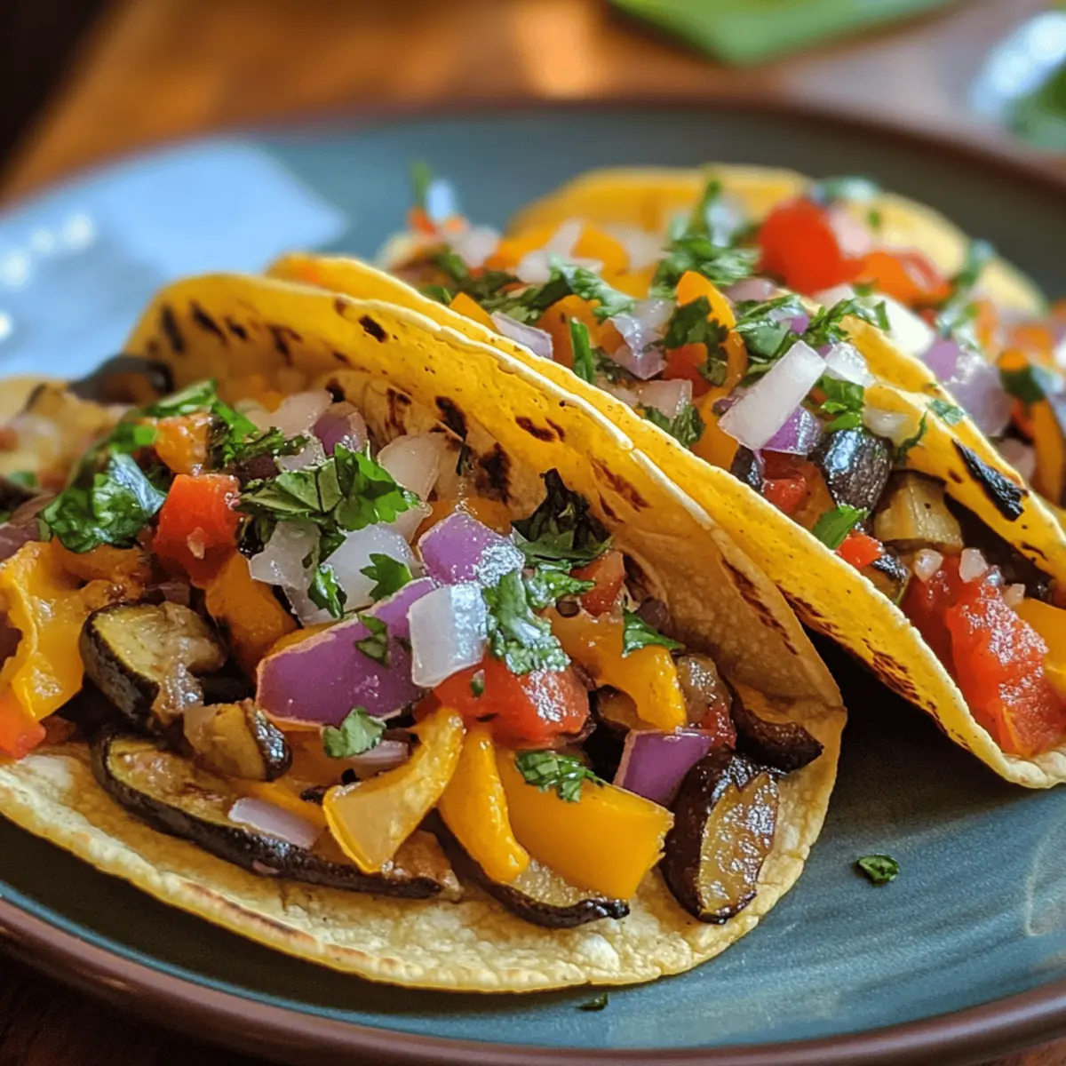 Crispy Veggie Tacos