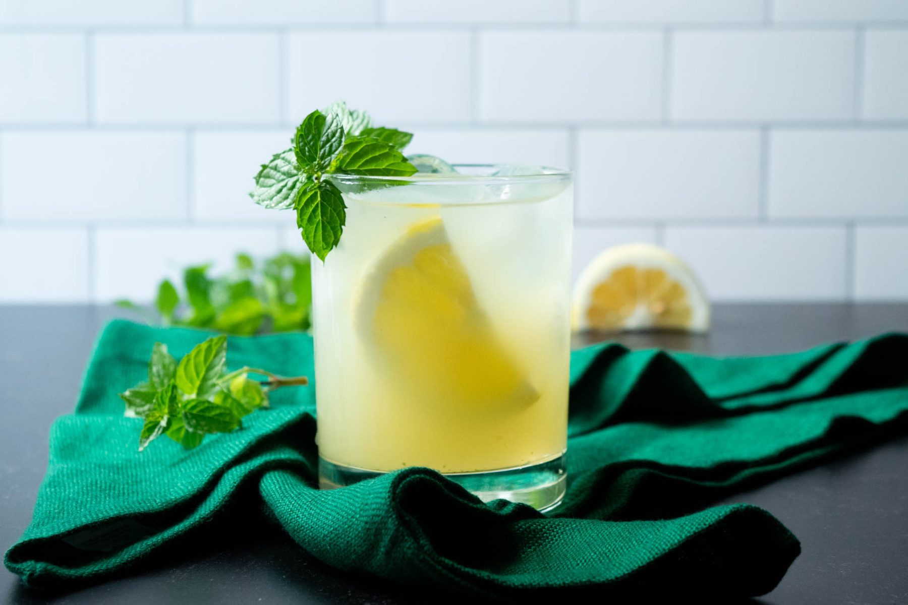 Herb-Infused Gin and Elderflower Sour