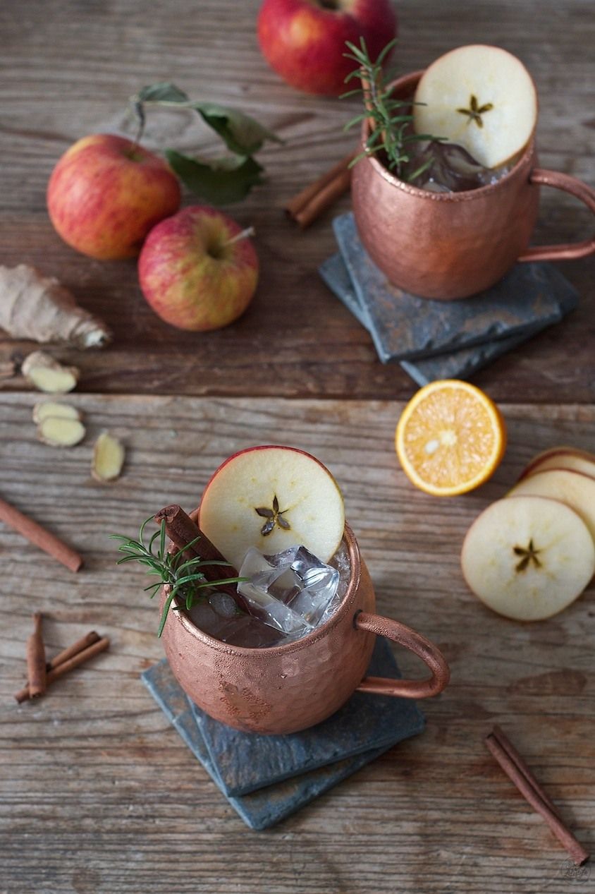 Columbus-Inspired Spiced Apple Mule