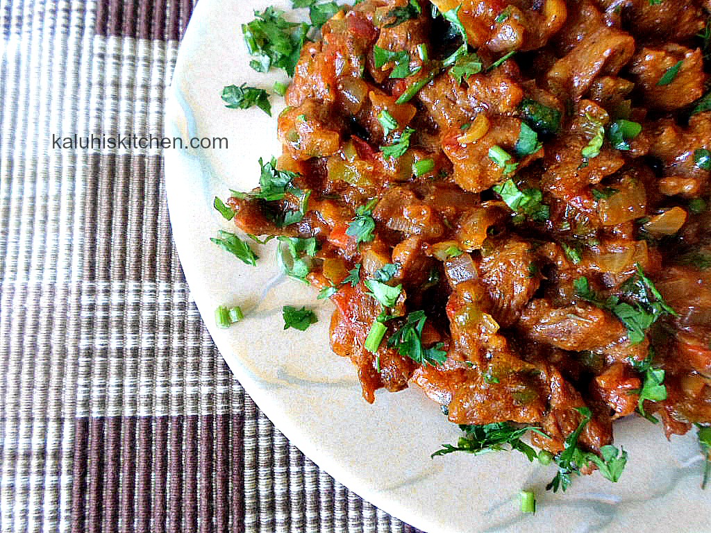 Stir-Fried Kid Goat with Garlic and Rosemary