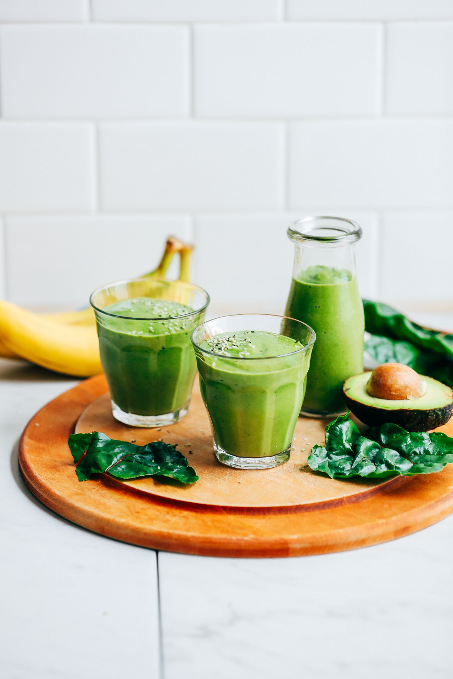 Creamy Avocado and Banana Smoothie for Kids