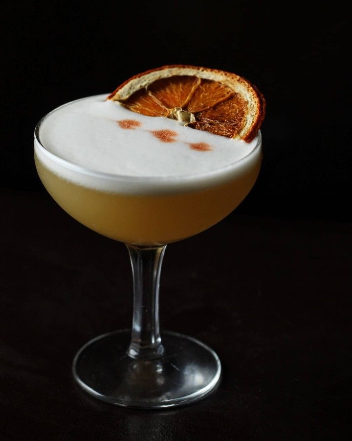 Citrus-Spiced Rye Whiskey Sour