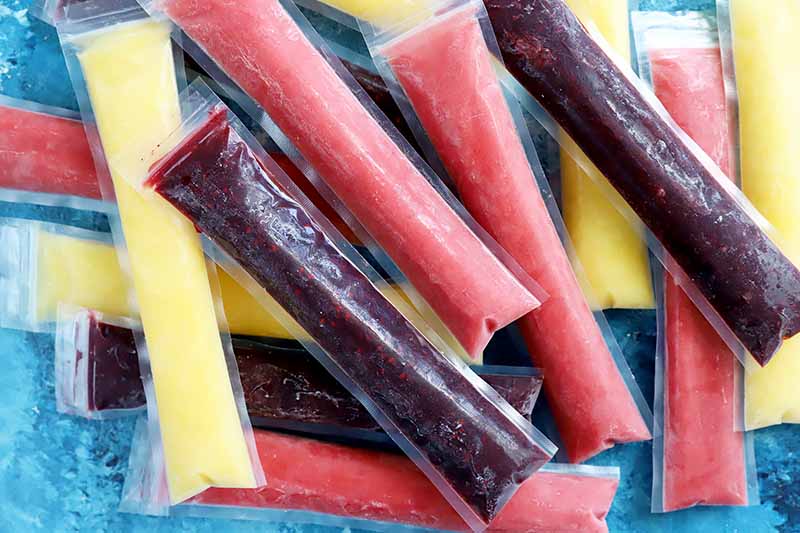 Arendelle-Inspired Frozen Treats: Blueberry Lemon Ice Pops