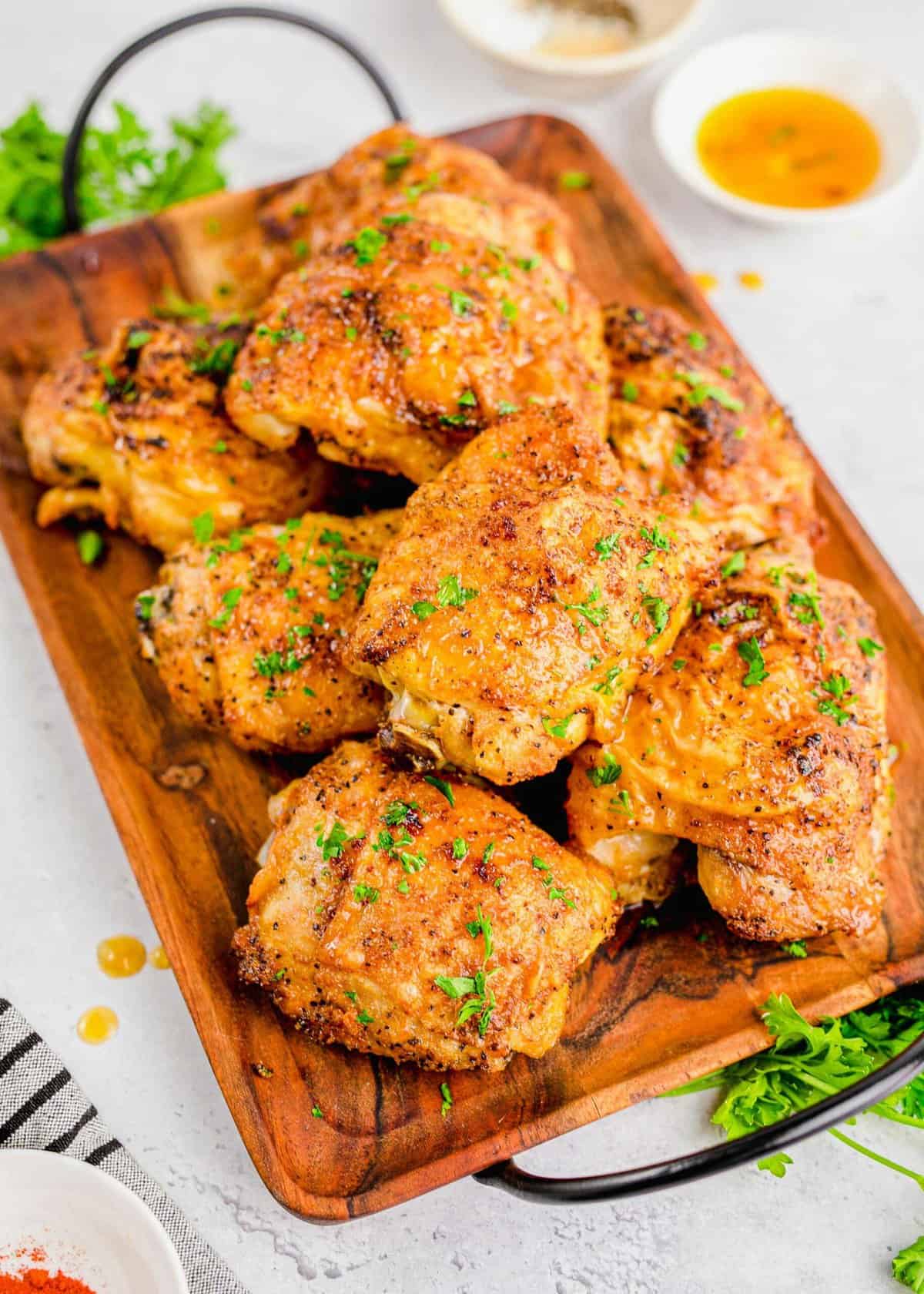 Crispy Best-Kept Chicken Thighs