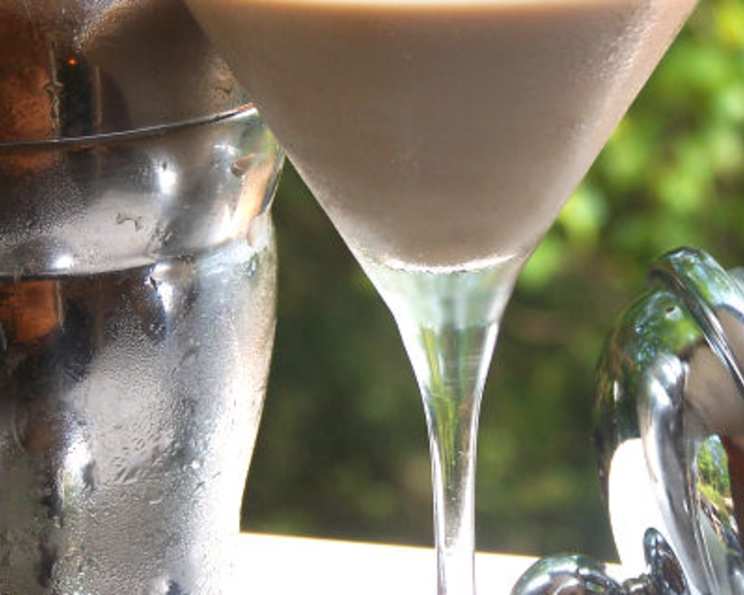 Velvet Espresso Cognac Martini