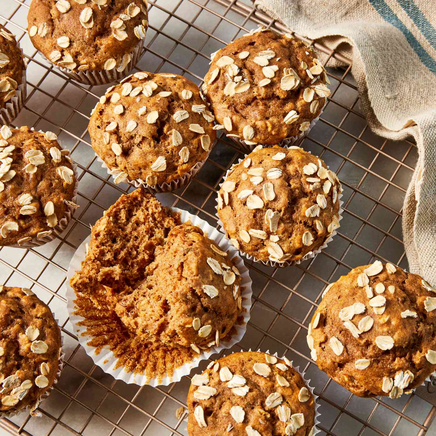 Kid-Friendly Banana Oat Breakfast Muffins