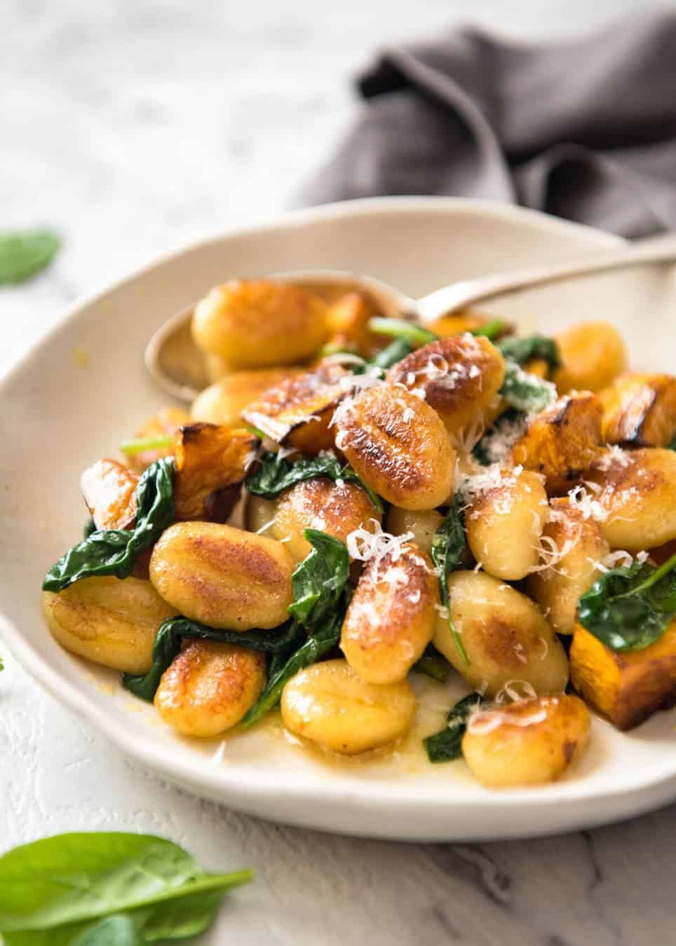 Stovetop Sautéed Pan-Fried Gnocchi with Sage Brown Butter