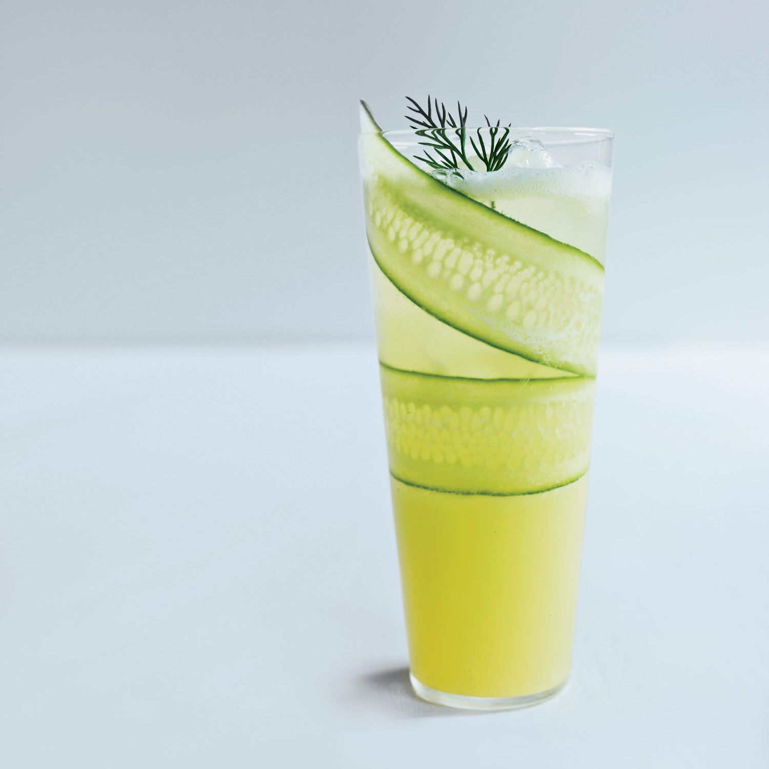 Herbal Vodka Lemonade with Cucumber