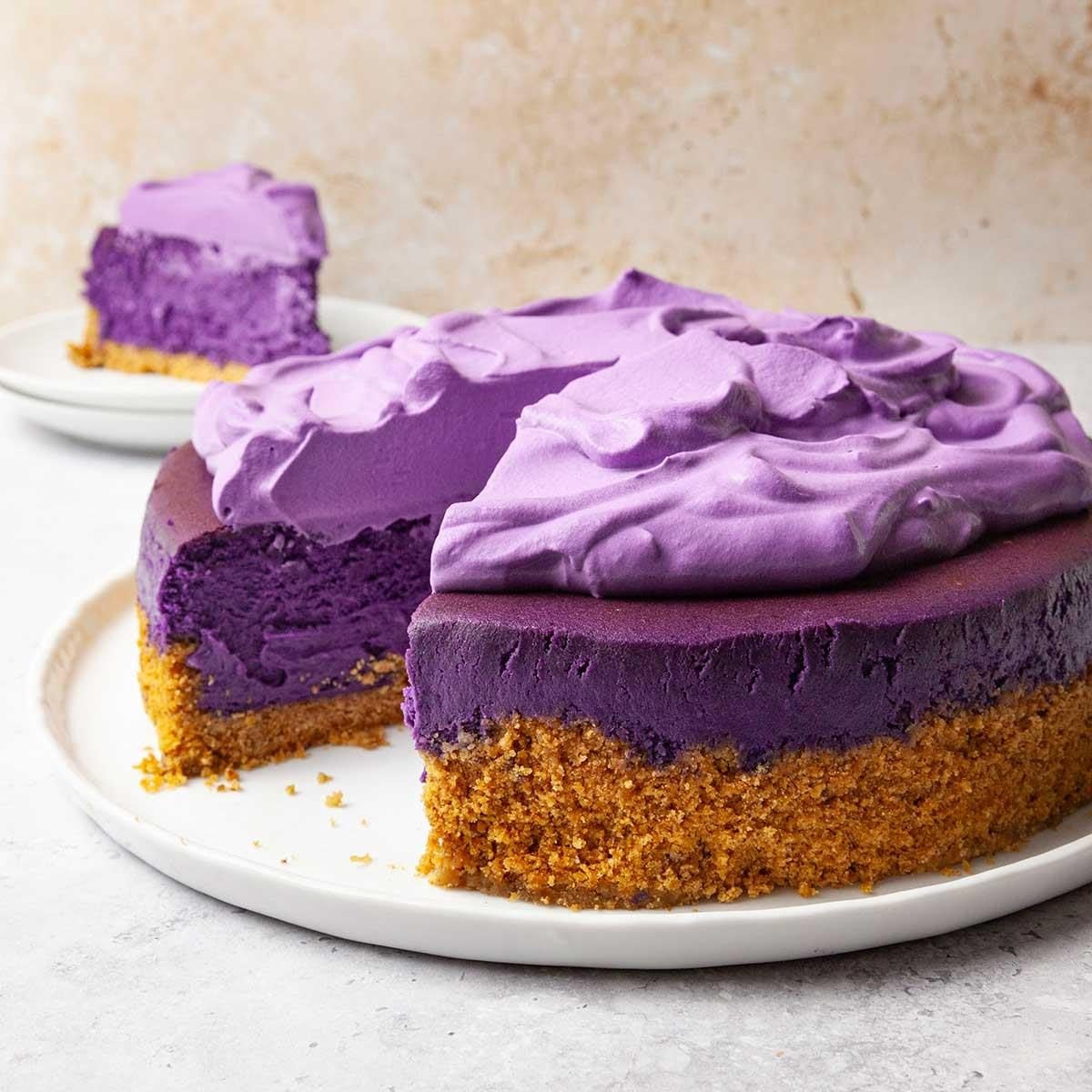 No-Bake Coconut Ube Cream Parfaits