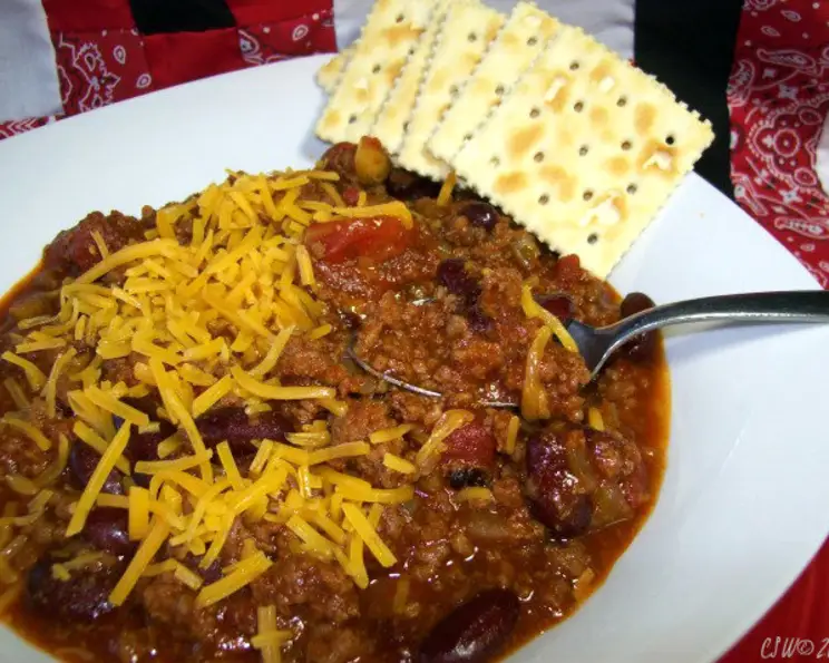 Round Rock-Style Softball Field Chili
