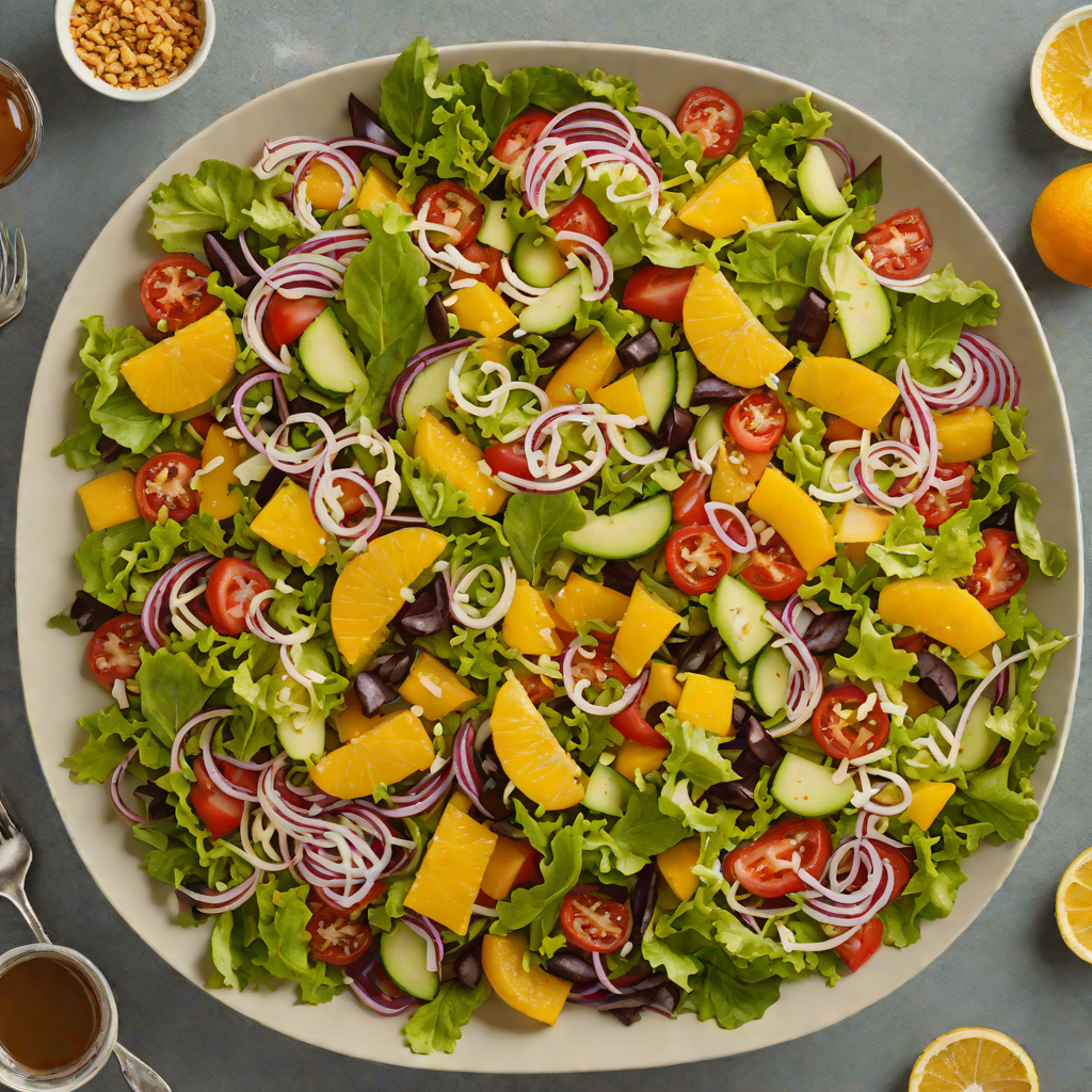 Strikeout Salad with Citrus Vinaigrette
