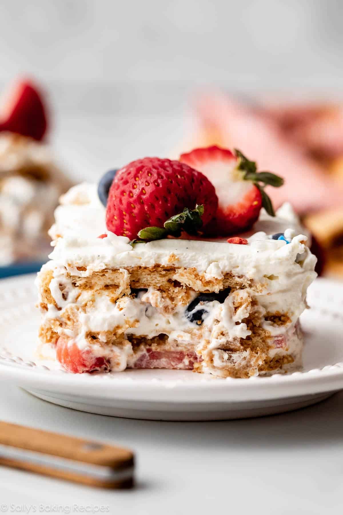 Summer Berry Icebox Cake with Mascarpone