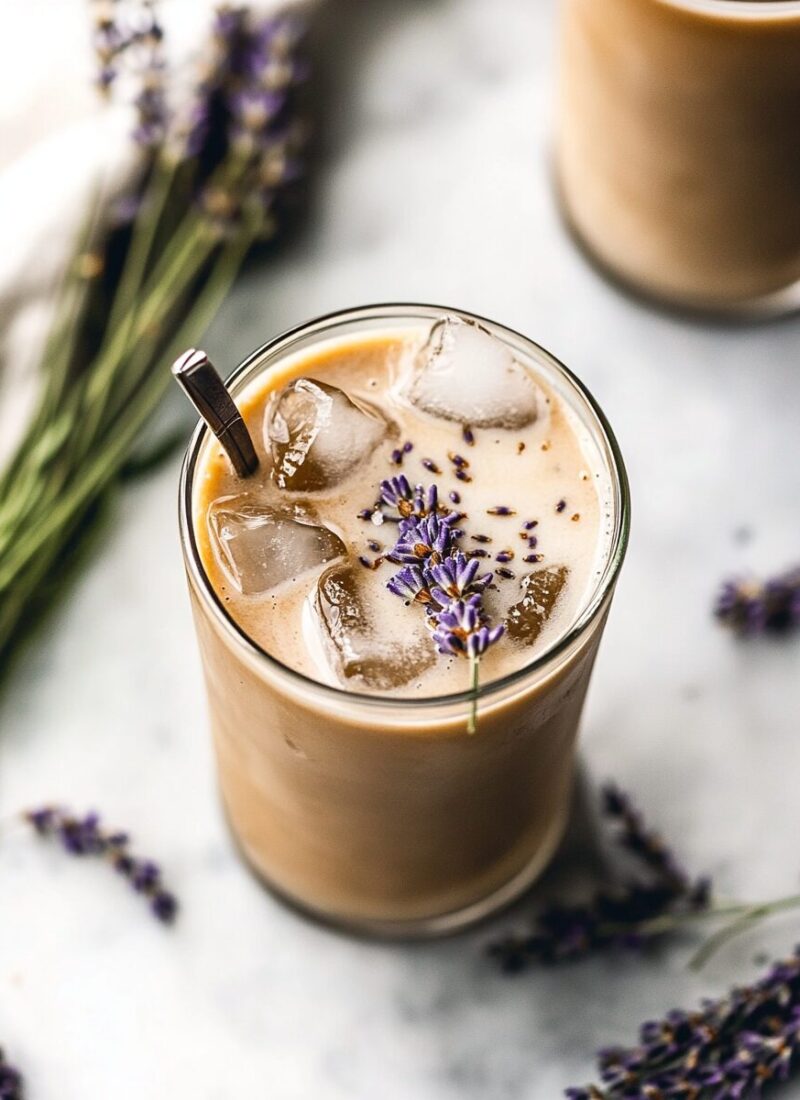Honey-Lavender Bourbon Fizz