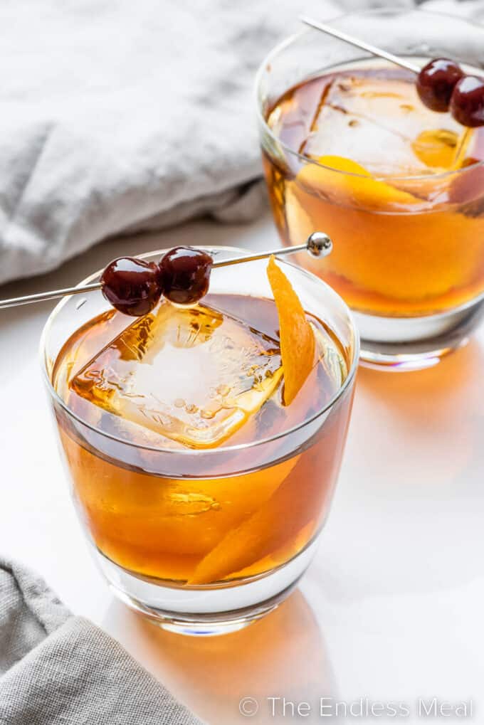 Ceramist’s Spiced Maple Old Fashioned