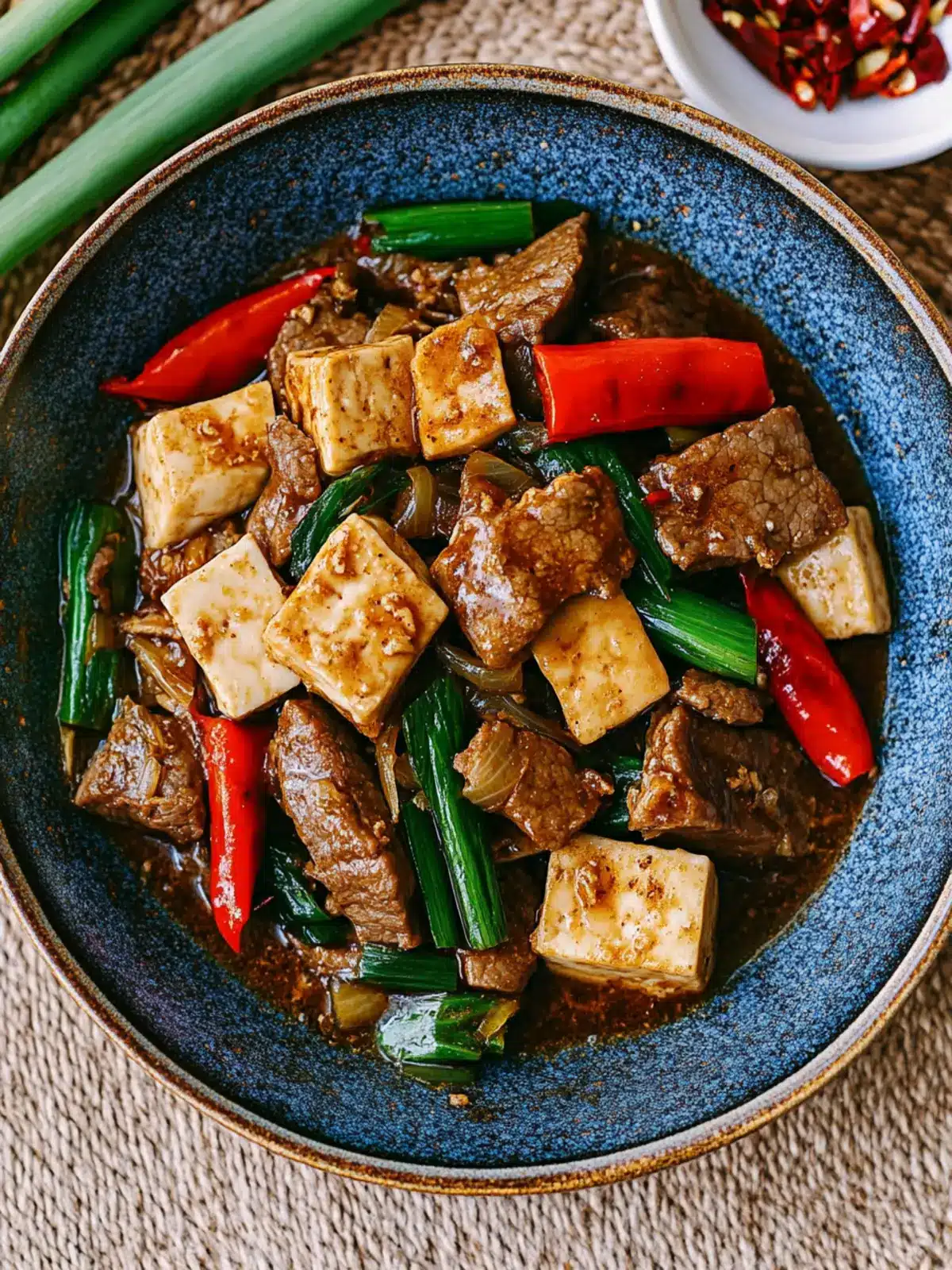Customizable Tofu Stir-Fry with Ginger & Scallions