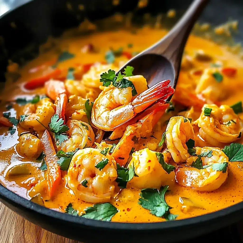 Stovetop Thai Coconut Curry Shrimp