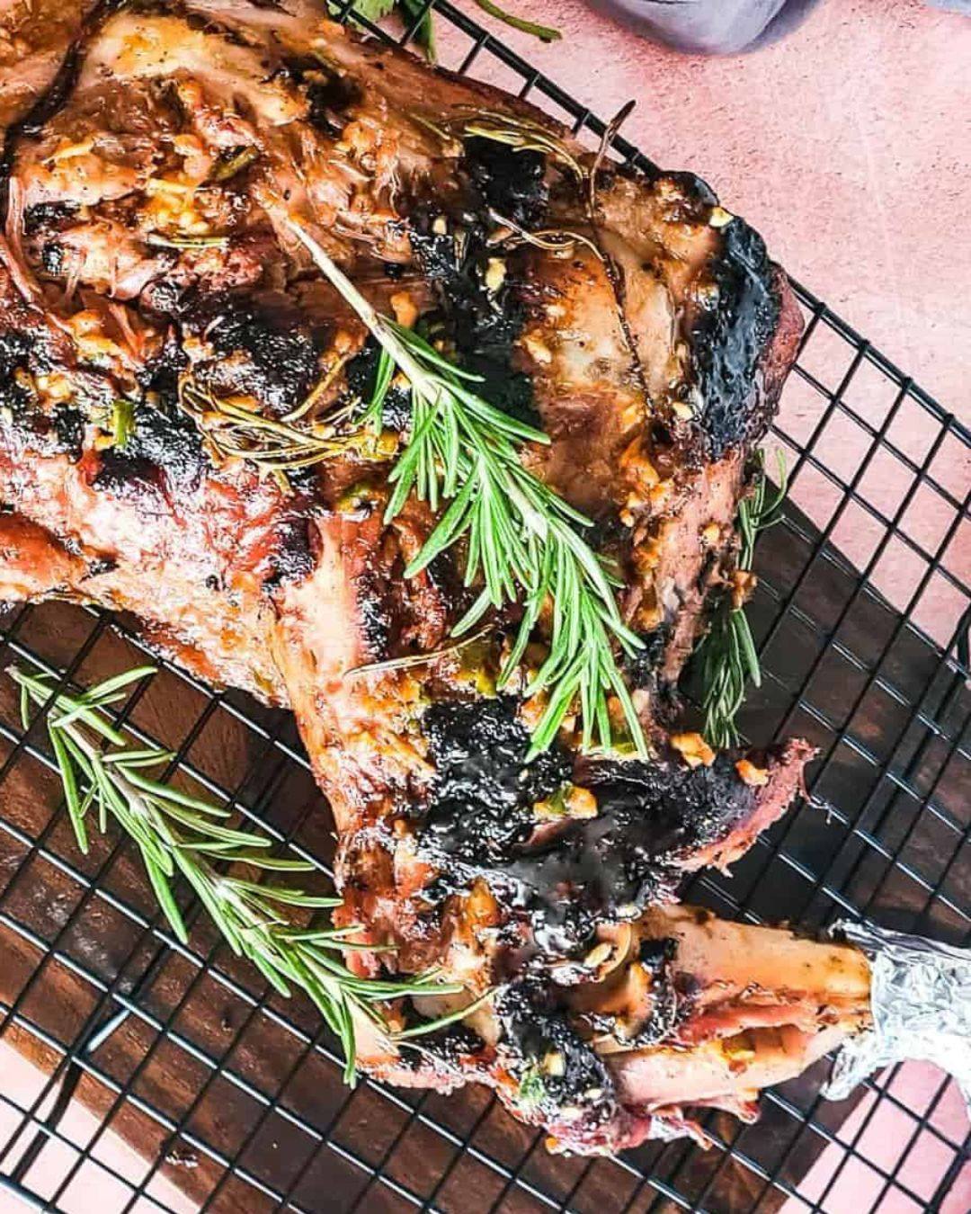 Nyama Choma-Style Grilled Goat with Spiced Tomato Sauce