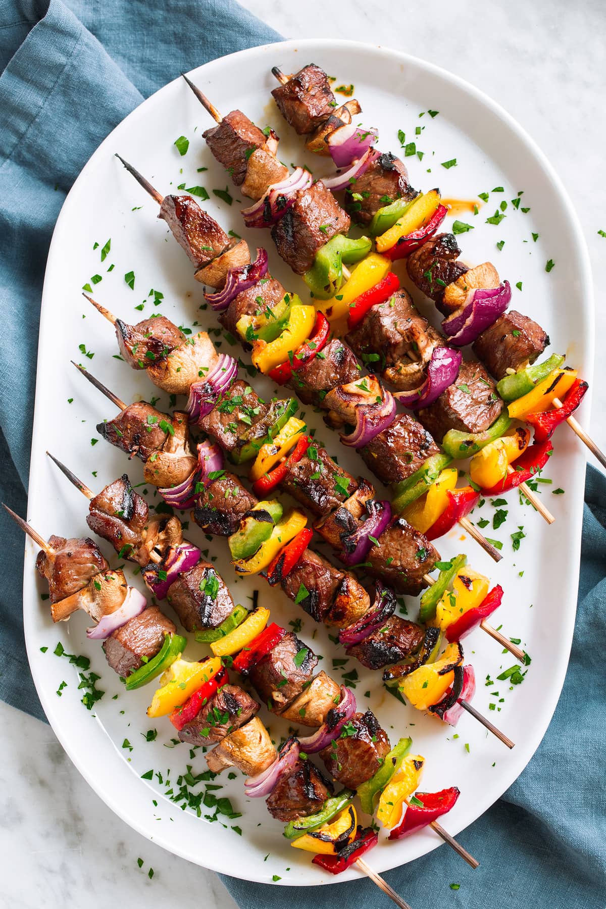 Whiskey-Infused Bourbon Glazed Beef Skewers