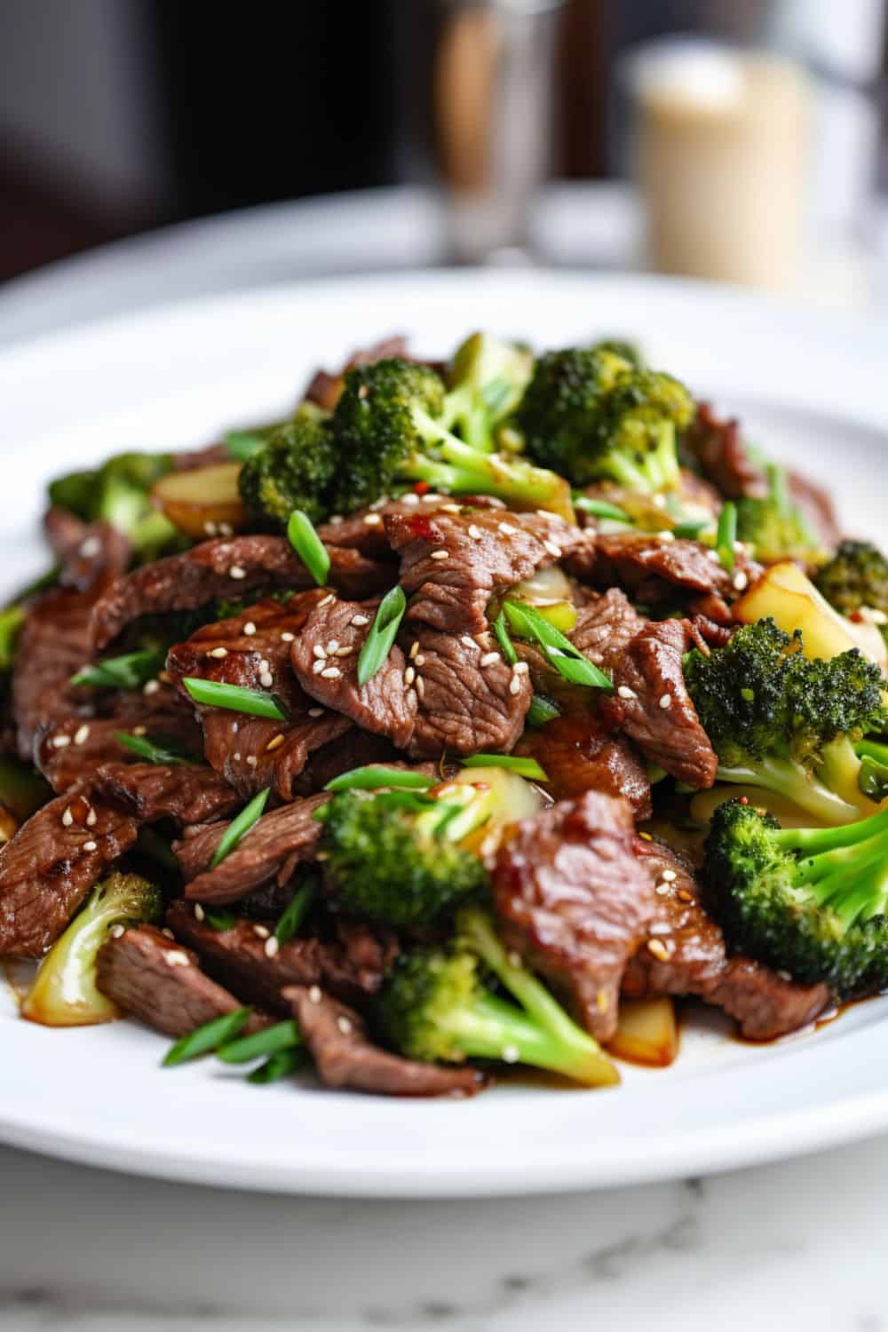 Crisp-Edged Keto Beef & Broccoli Stir-Fry